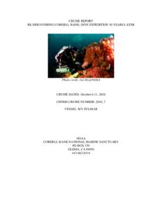 Microsoft Word - SCUBA_ReefCrest_cruise_report_draft2.doc