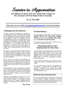 Microsoft Word - ACWRTA Newsletter No 21.doc