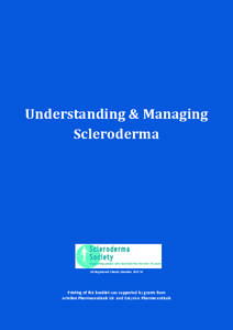 Understanding & Managing Scleroderma UK Registered Charity Number[removed]Number[removed]