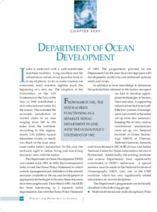 CHAPTER XXXV  DEPARTMENT OF OCEAN DEVELOPMENT  I