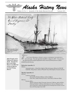 Volume 39, No. 3  Quarterly of the Alaska Historical Society