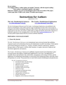 Microsoft Word - AUK-CONDOR-Instructions-for-Authors