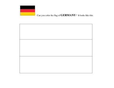 Can you color the flag of GERMANY? It looks like this.   