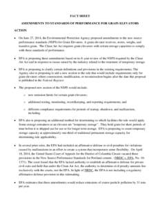 Earth / Air dispersion modeling / United States Environmental Protection Agency / Air pollution in the United States / New Source Performance Standard / Clean Air Act / Air quality law / New Source Review / Regulation of greenhouse gases under the Clean Air Act / Environment / Emission standards / Pollution in the United States