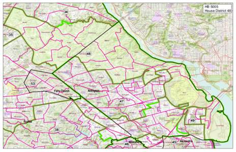 Geography of the United States / Fairlington /  Arlington /  Virginia / Arlington County /  Virginia / Shirlington /  Arlington /  Virginia / Four Mile Run / Fairfax County /  Virginia / Cherrydale / McLean /  Virginia / Alexandria /  Virginia / Baltimore–Washington metropolitan area / Baltimoreâ€“Washington metropolitan area / Virginia