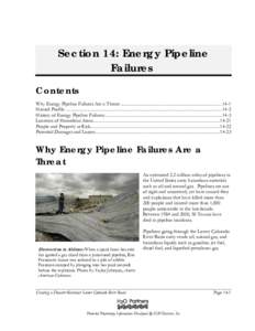 Microsoft Word - PlanSec14-EnergyPipelineFailures080404.doc
