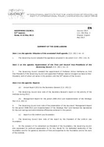 International Institute for the Unification of Private Law / League of Nations / Private law / Principles of International Commercial Contracts / Unidroit convention on substantive rules for intermediated securities / Roy Goode / United Nations / Law / Securities / Conflict of laws