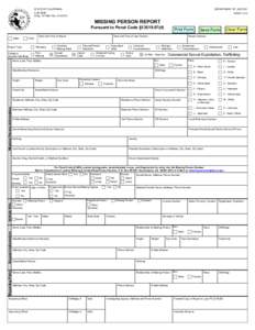 STATE OF CALIFORNIA CJIS[removed]Orig[removed]; Rev[removed]DEPARTMENT OF JUSTICE PAGE 1 of 2