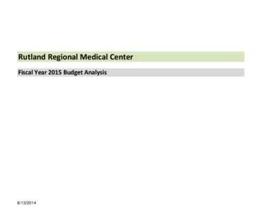 Medicare / Revenue / Health / Government / Medicine / Rutland Regional Medical Center / Rutland /  Vermont / Healthcare reform in the United States