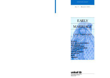 Types of marriage / Family / Gender / Child marriage / Marriageable age / Types of marriages / Conflict of marriage laws / Virginity / Forced marriage / Human sexuality / Marriage / Behavior