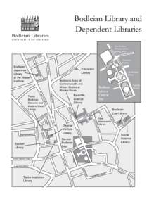 Bodleian Library and Dependent Libraries KS R PA