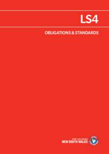 LS4  LS4. Obligations & Standards  OBLIGATIONS & STANDARDS