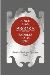 Brooks Book for Cyclists 2006