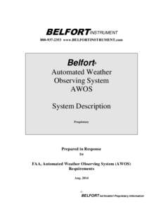 BELFORTINSTRUMENTwww.BELFORTINSTRUMENT.com Belfort  ®