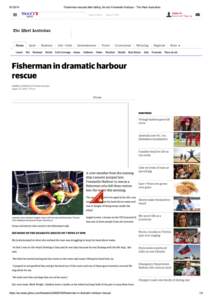 [removed]Fisherman rescued after falling 3m into Fremantle Harbour - The West Australian D