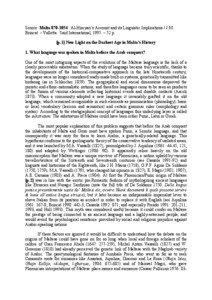 Phoenician colonies / Malta / Maltese language / Punic language / Punics / Phoenicia / Cassar / Sicily / Gozo / Asia / Languages of Africa / Phoenician language