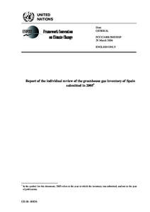 Earth / Carbon finance / United Nations Framework Convention on Climate Change / Chemical engineering / Emission intensity / Greenhouse gas / Emissions trading / Fugitive emissions / Low-carbon economy / Environment / Climate change policy / Air pollution