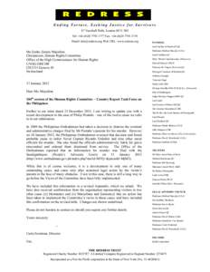 Microsoft Word - Appendix - implementation of HRC views in the Philippines - Updated 16 January 2012