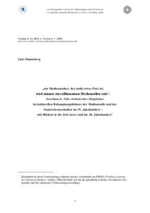 Version, [removed]Version[removed]http://www.fheh.org/images/fheh/material/aakreatmath.pdf Lutz Danneberg  „ ein Mathematiker, der nicht etwas Poet ist,