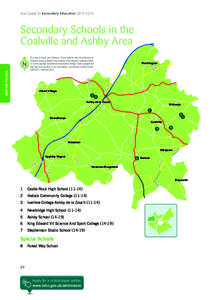 Coalville / Ibstock / Ashby-de-la-Zouch / Ashby School / Ellistown / Whitwick / Leicestershire / Counties of England / Geography of England