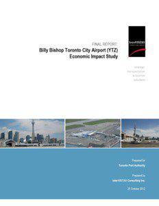 Billy Bishop Toronto City Airport (YTZ) Economic Impact Study – FINAL REPORT  i