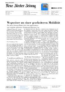 Datum: [removed]Neue Zürcher Zeitung 8021 Zürich[removed]www.nzz.ch