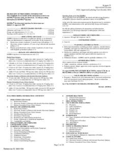 Keppra IV NDA[removed]S-016 FDA Approved Labeling Text October 2014 HIGHLIGHTS OF PRESCRIBING INFORMATION These highlights do not include all the information needed to use KEPPRA injection safely and effectively. See f