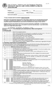 Microsoft Word - Major Checklist Revised.doc