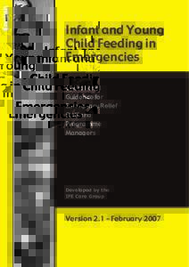 English  Infant and Young Child Feeding in Emergencies Operational