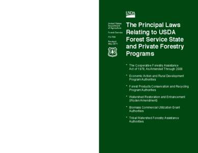 United States Department of Agriculture Forest Service FS-758 Revised