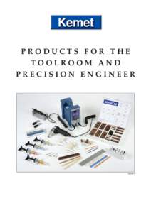 PRODUCTS FOR THE TOOLROOM AND PRECISION ENGINEER