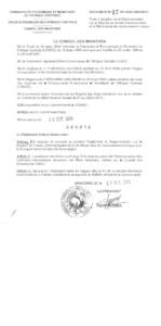 CEMAC - Reglement n°10-07 du 28 octobre 2010 portant adoption de la reglementation sur le regime de transit commuautaire et le cautionnement unique (www.droit-afrique.com)