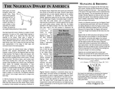 Nigerian Dwarf / Goat / American Dairy Goat Association / American Goat Society / Pygmy goat / Milk / Anglo-Nubian / Oberhasli / Capra / Livestock / Breeding