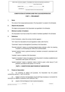 THIS IS THE ANNEXURE MARKED “A” REFERRED TO IN THE STATUTORY DECLARATION OF  ________________________________________________ (NAME OF PUBLIC OFFICER)  MADE ON THE ____________ DAY OF ______________________ 2006