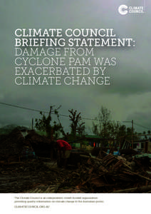 Climate Council Briefing Paper_Cyclone Pam_FINAL_18 March_V3