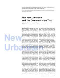 Sustainability / Urbanism / Urban design / Principles of Intelligent Urbanism / Landscape urbanism / Urban studies and planning / Environmental design / Environment