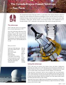 Science / Space / European Southern Observatory / Mauna Kea Observatories / Telescopes / Astronomy / Canada–France–Hawaii Telescope