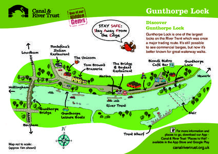 Gunthorpe Lock STAY SAFE: Stay Away From the Edge  7