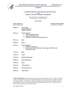 Food and Drug Administration / Medicinal chemistry / Pharmaceutical sciences / Clinical research / 12-hour clock