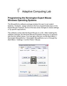 User interface techniques / Graphical user interfaces / Mouse / GUI widget / Double-click / Pointer / Trackball / Button / Mouse chording / Humanâ€“computer interaction / Computing / Software