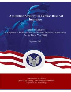 DoD DBA Acquisition Strategy Report to Congress