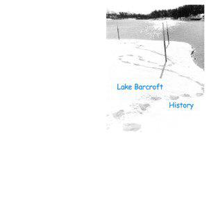 Lake Barcroft History Book