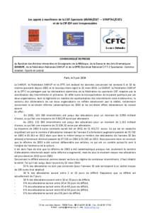 Les	
  appels	
  à	
  manifester	
  de	
  la	
  CGT-­‐Spectacle	
  (SNAM/CGT	
  —	
  SYNPTAC/CGT)	
   et	
  de	
  la	
  CIP-­‐IDF	
  sont	
  irresponsables	
   La vie à Défendre  COMMUNIQUÉ	
 