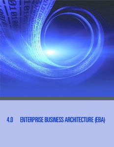 4.0 ENTERPRISE BUSINESS ARCHITECTURE (EBA)  26 | State of Hawaii Business and IT/IRM Transformation Plan Enterprise Architecture