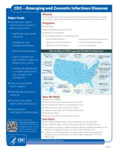 CDC - Emerging and Zoonotic Infectious Diseases