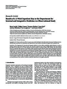 Hindawi Publishing Corporation Evidence-Based Complementary and Alternative Medicine Volume 2012, Article ID[removed], 10 pages doi:[removed][removed]Research Article