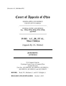 [Cite as In re A.C., 2013-Ohio[removed]Court of Appeals of Ohio EIGHTH APPELLATE DISTRICT COUNTY OF CUYAHOGA