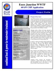 Microsoft Word - Essex Junction Project Profile.doc