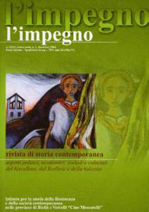 l’impegno rivista di storia contemporanea aspetti politici, economici, sociali e culturali del Vercellese, del Biellese e della Valsesia  a. XXIV, nuova serie, n. 2, dicembre 2004