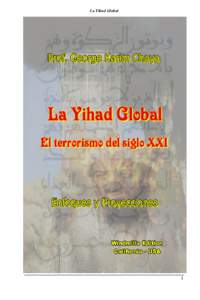 La Yihad Global  1 Prof. George Karim Chaya